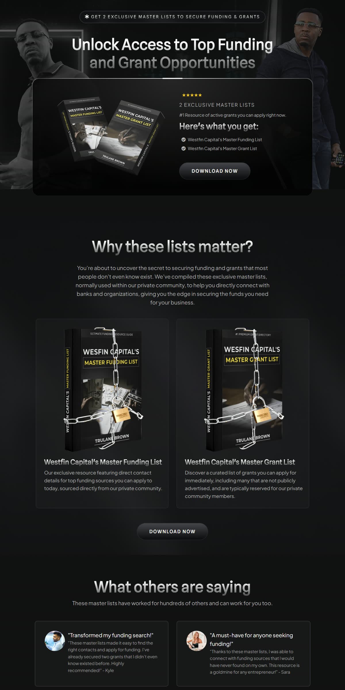 westfinmoney.com website built on GoHighLevel